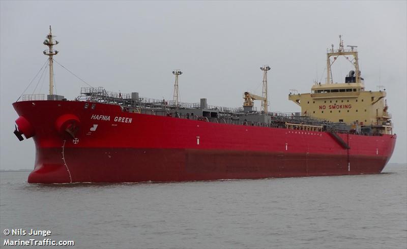 hafnia green (Chemical/Oil Products Tanker) - IMO 9360441, MMSI 565978000, Call Sign 9V3233 under the flag of Singapore