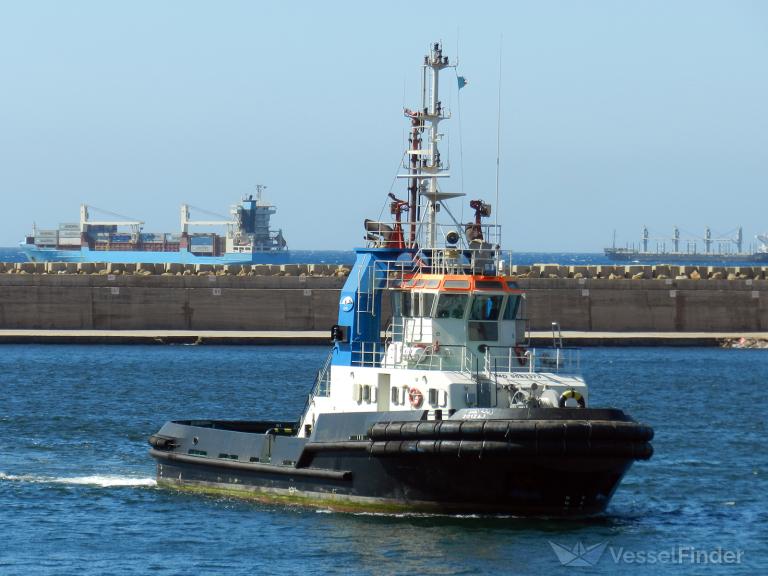 zabana ahmed i (Tug) - IMO 9593373, MMSI 605106431, Call Sign 7TFE under the flag of Algeria