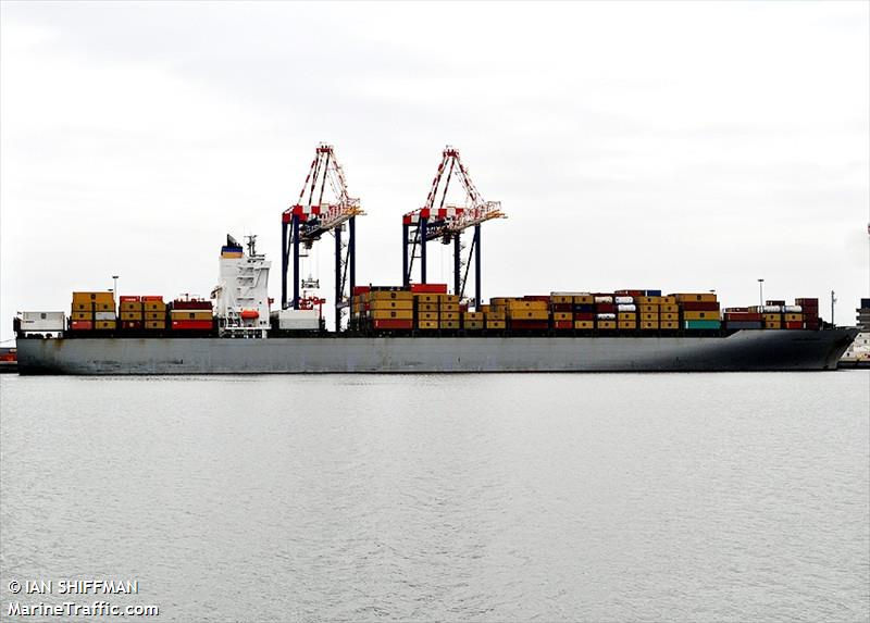 ikaria (Container Ship) - IMO 9261449, MMSI 636014573, Call Sign A8UY8 under the flag of Liberia