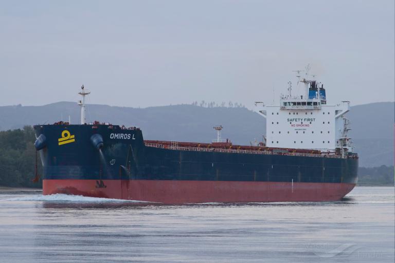 omiros l (Bulk Carrier) - IMO 9597393, MMSI 636016152, Call Sign D5ES5 under the flag of Liberia
