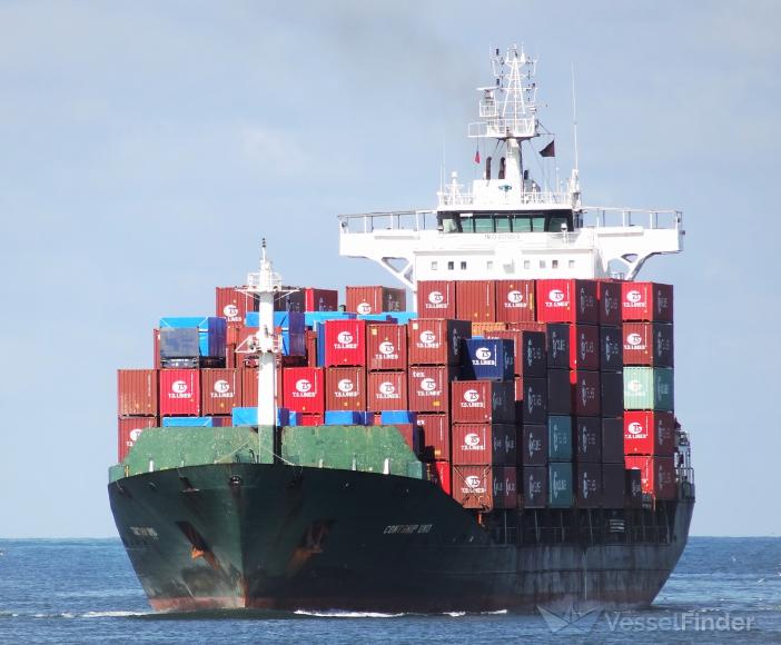 contship uno (Container Ship) - IMO 9379026, MMSI 636018001, Call Sign D5NS7 under the flag of Liberia