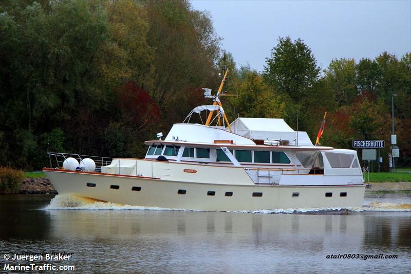 my patricia iv (Pleasure craft) - IMO , MMSI 211133730, Call Sign DGPV under the flag of Germany