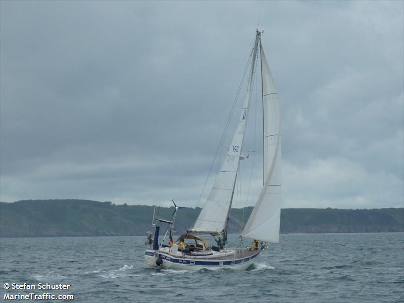 jou jou (Sailing vessel) - IMO , MMSI 211187970, Call Sign DA3423 under the flag of Germany