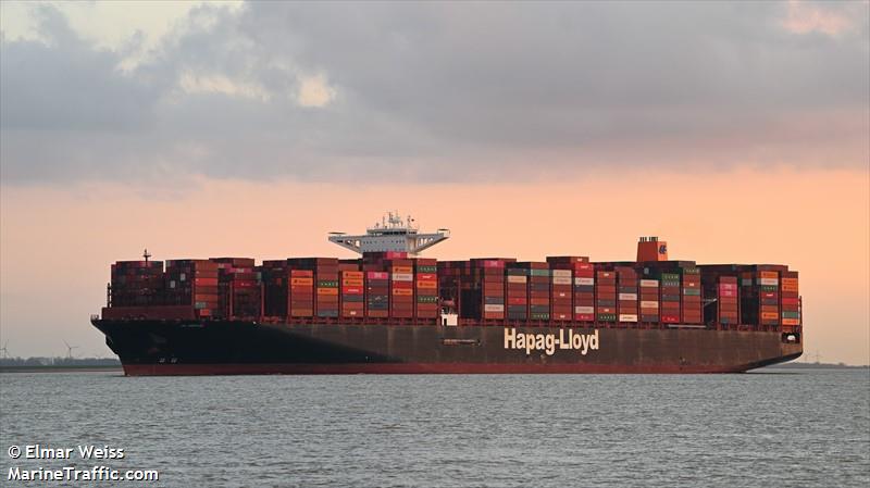 al nefud (Container Ship) - IMO 9708813, MMSI 218000250, Call Sign DPAK under the flag of Germany