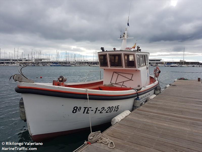 antonio el palmero (Unknown) - IMO , MMSI 225985531 under the flag of Spain