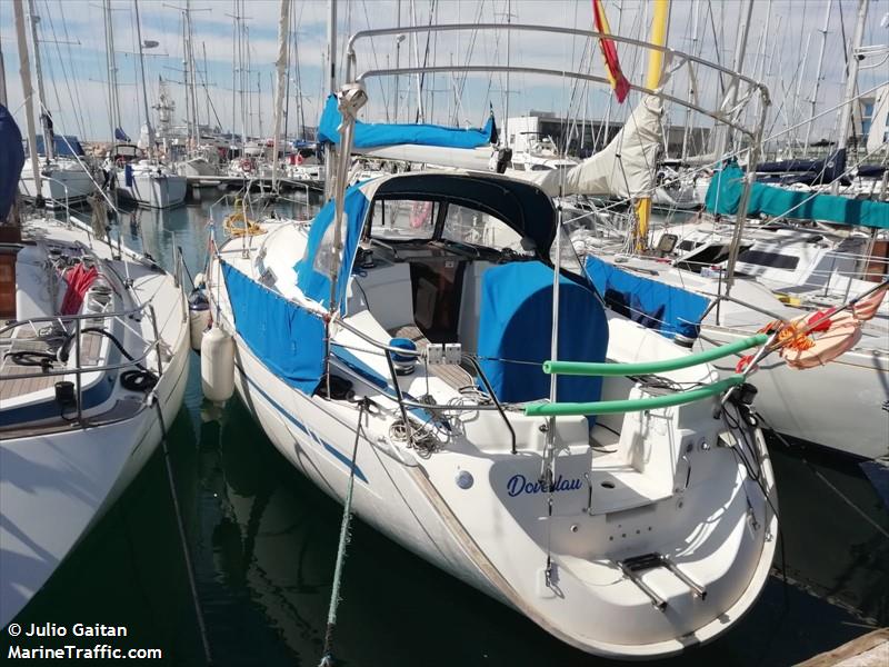 doverlau (Sailing vessel) - IMO , MMSI 225988151, Call Sign EB2605 under the flag of Spain