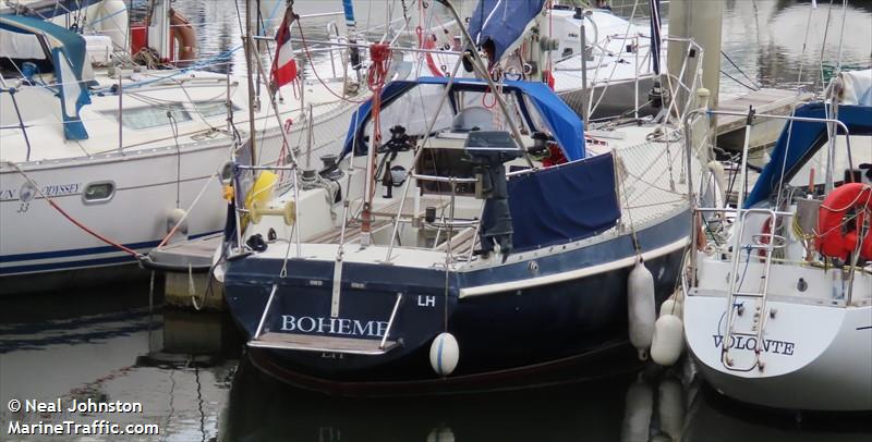 boheme (Sailing vessel) - IMO , MMSI 227661040, Call Sign FP3643 under the flag of France