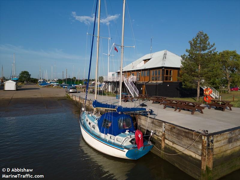 topaz (Pleasure craft) - IMO , MMSI 232045627, Call Sign MMYK8 under the flag of United Kingdom (UK)