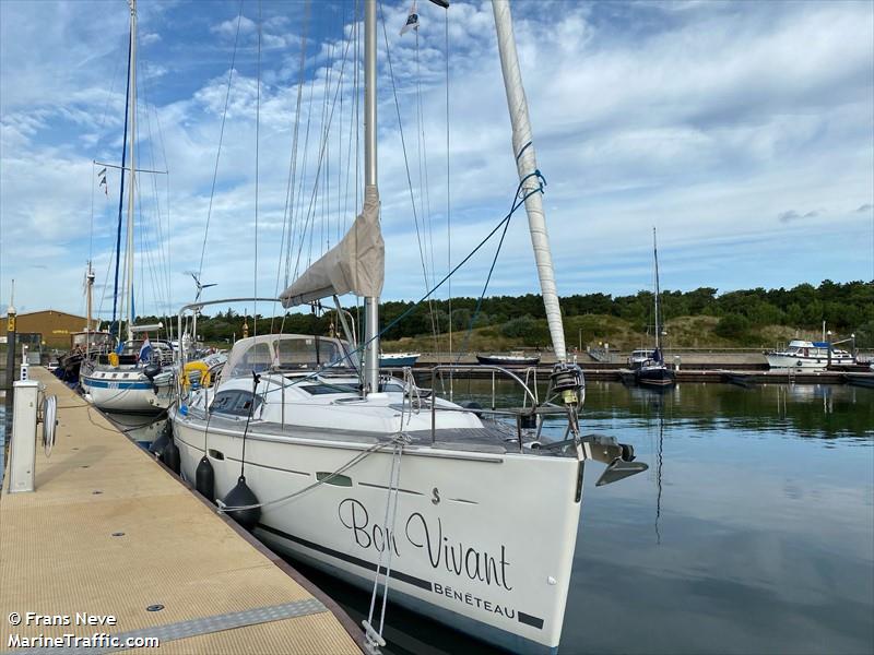 bon vivant (Sailing vessel) - IMO , MMSI 244810779, Call Sign PC6797 under the flag of Netherlands