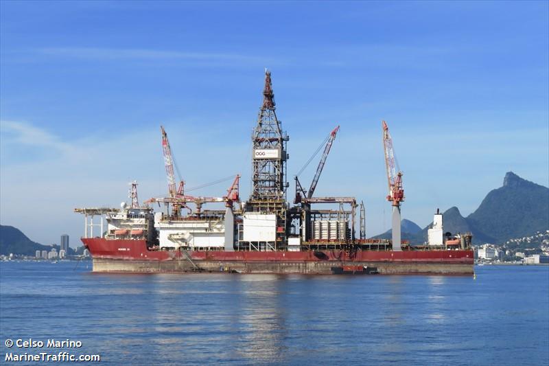 norbe ix (Drilling Ship) - IMO 9562570, MMSI 311028500, Call Sign C6YB5 under the flag of Bahamas