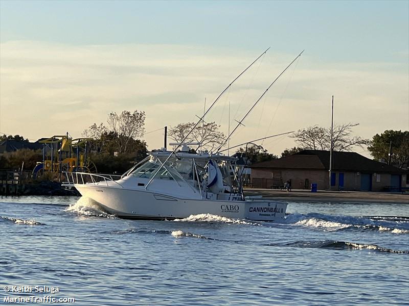 cannonball ii (Pleasure craft) - IMO , MMSI 338047844 under the flag of USA