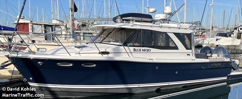 blue mojo (Pleasure craft) - IMO , MMSI 368245220, Call Sign WDM8650 under the flag of United States (USA)