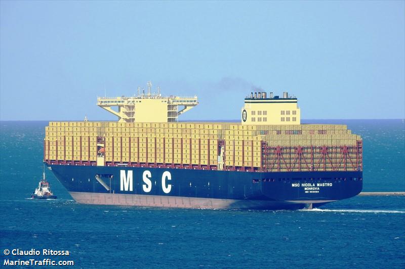 msc nicola mastro (Container Ship) - IMO 9930064, MMSI 636022605, Call Sign 5LJP7 under the flag of Liberia