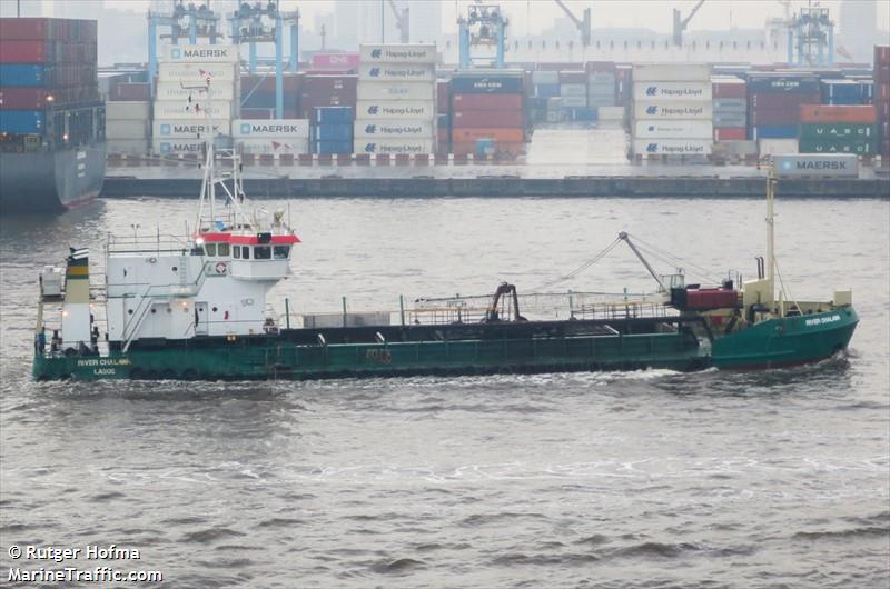 river chalawa (Hopper Dredger) - IMO 9142382, MMSI 657131300, Call Sign 5NSY under the flag of Nigeria