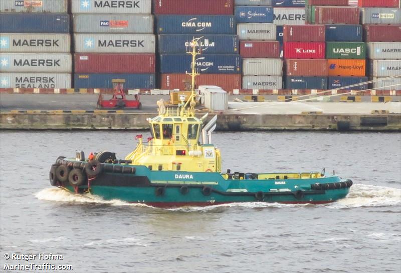 mt daura (Tug) - IMO 9769881, MMSI 657138200, Call Sign 5OBU2 under the flag of Nigeria