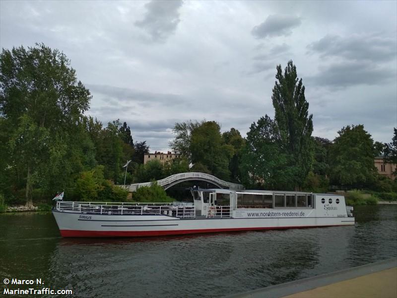 sirius (Passenger ship) - IMO , MMSI 211755130, Call Sign DC2078 under the flag of Germany