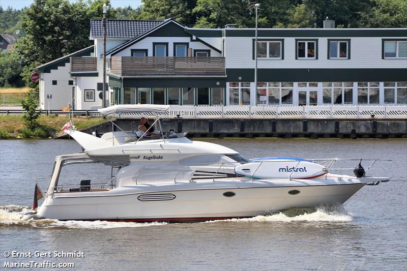 kugelbake (Pleasure craft) - IMO , MMSI 211775660, Call Sign DC5039 under the flag of Germany