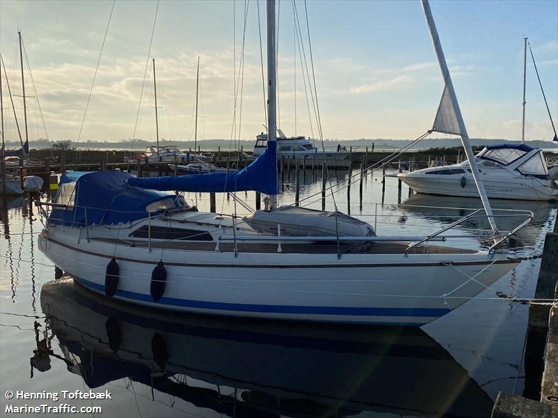 agilis (Pleasure craft) - IMO , MMSI 219002214, Call Sign XPA4234 under the flag of Denmark
