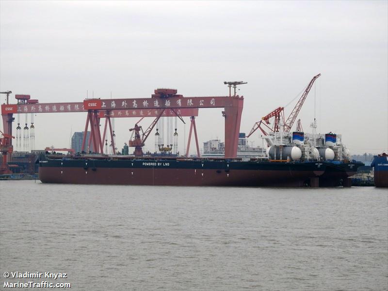 ubuntu humanity (Bulk Carrier) - IMO 9957012, MMSI 232046382, Call Sign MNGC6 under the flag of United Kingdom (UK)