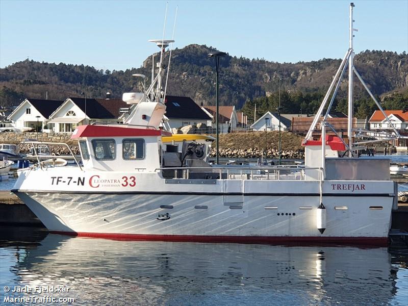 vesterelvjenta (Fishing vessel) - IMO , MMSI 257096050, Call Sign LF6685 under the flag of Norway