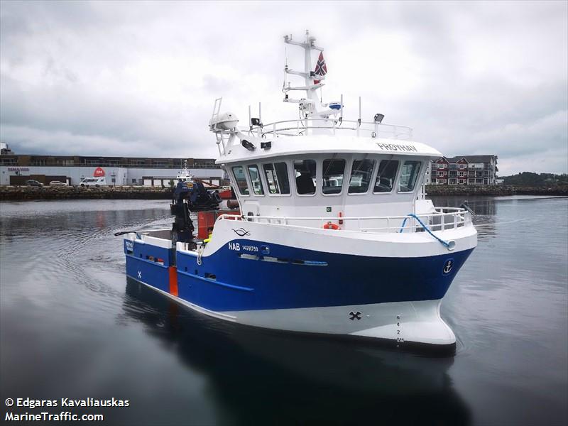 froeyhav (Cargo ship) - IMO , MMSI 258028210, Call Sign LH 5555 under the flag of Norway