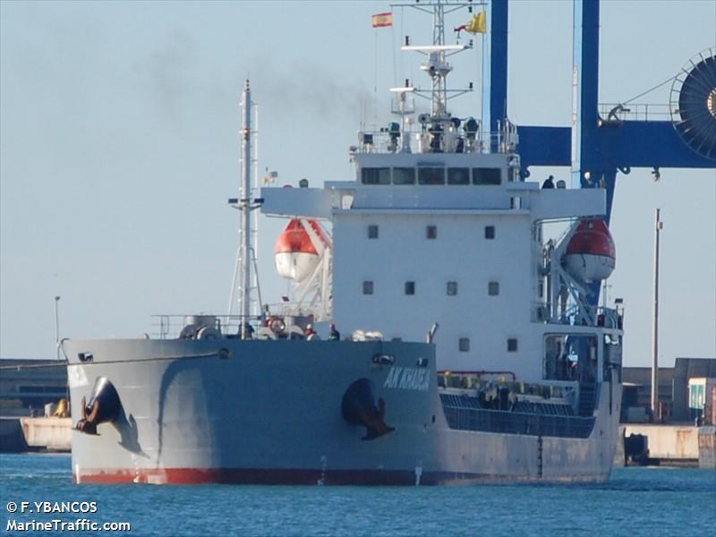 ak khadeja (General Cargo Ship) - IMO 9793557, MMSI 314745000, Call Sign 8PLO7 under the flag of Barbados