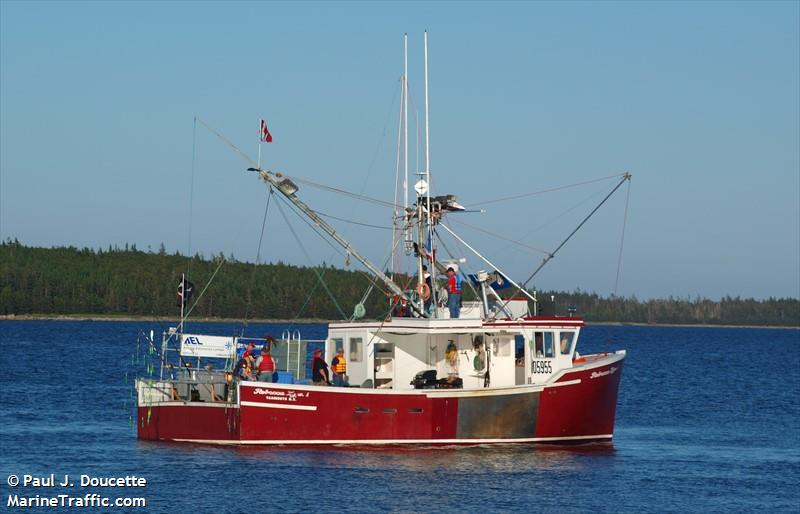 angelina rae i (Fishing vessel) - IMO , MMSI 316007140 under the flag of Canada