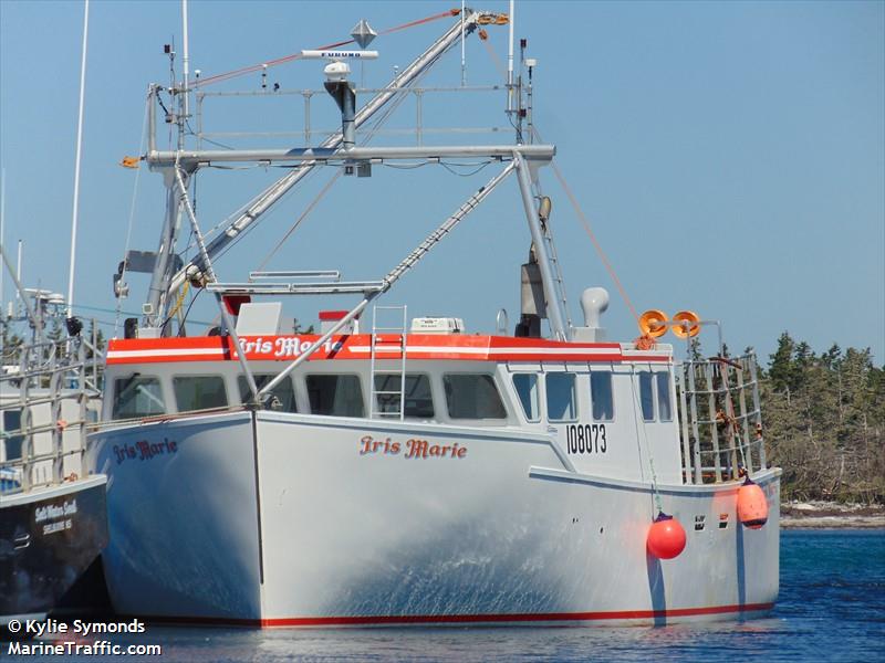 iris marie (Fishing vessel) - IMO , MMSI 316030113 under the flag of Canada