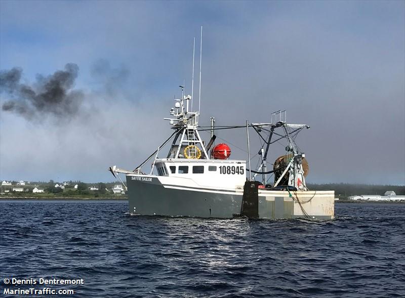 savvie sailor (Fishing vessel) - IMO , MMSI 316051184, Call Sign CH16 under the flag of Canada