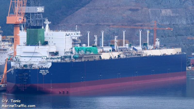 koryak fsu (FSO) - IMO 9915105, MMSI 352002553, Call Sign 3E2333 under the flag of Panama