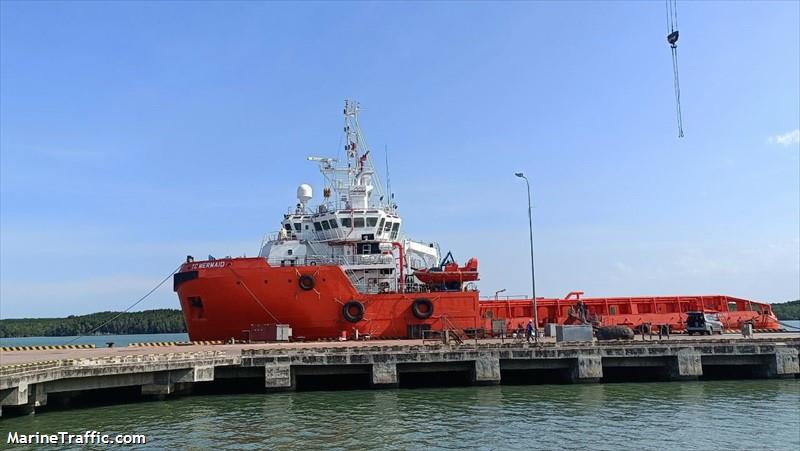 tc mermaid (Offshore Tug/Supply Ship) - IMO 9383637, MMSI 354799000, Call Sign 3EQW5 under the flag of Panama