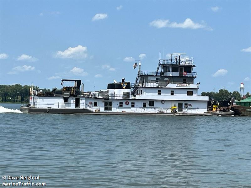 andrea s (Towing vessel) - IMO , MMSI 368171420, Call Sign WDL8633 under the flag of United States (USA)