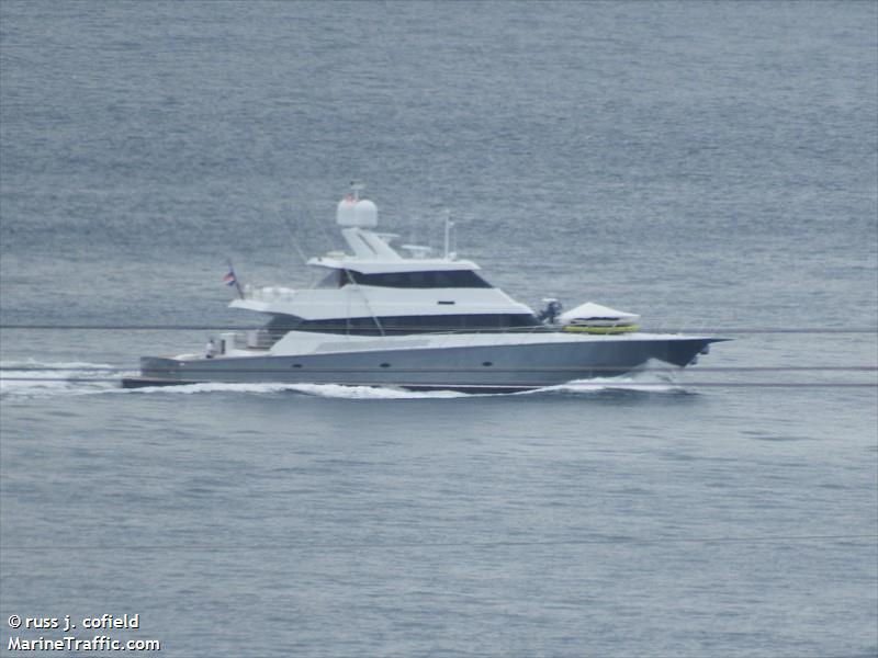 arrowhead (Pleasure craft) - IMO , MMSI 538070248, Call Sign V7KN3 under the flag of Marshall Islands