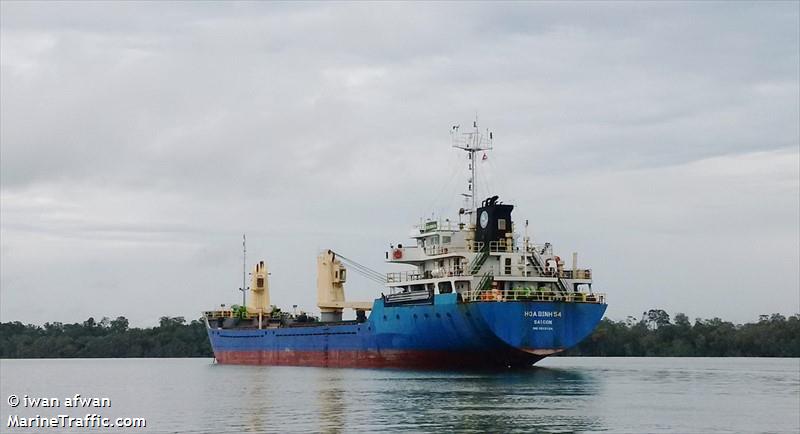 hoa binh 54 (General Cargo Ship) - IMO 9693434, MMSI 574002520, Call Sign 3WMS9 under the flag of Vietnam