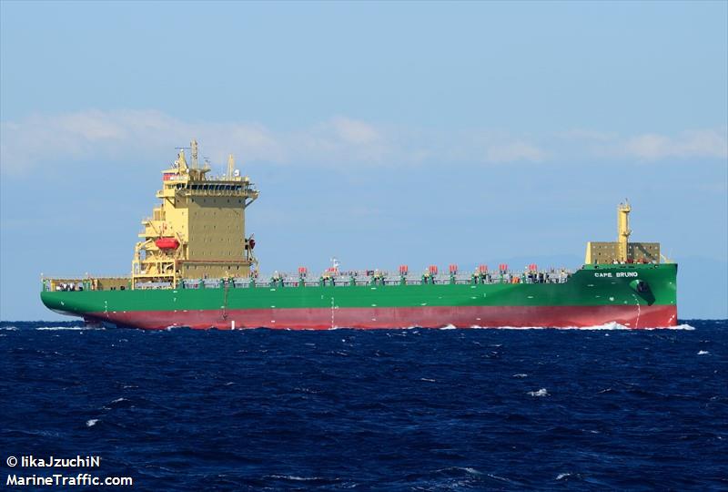 cape bruno (Container Ship) - IMO 9950076, MMSI 636022899, Call Sign 5LKY9 under the flag of Liberia