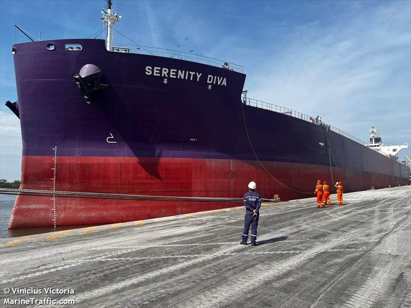 serenity diva (Bulk Carrier) - IMO 9959773, MMSI 636022905, Call Sign 5LKZ7 under the flag of Liberia