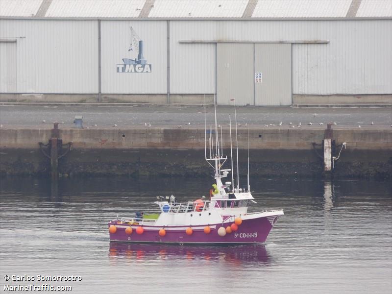 olnadi (Fishing vessel) - IMO , MMSI 225984852, Call Sign EA2989 under the flag of Spain