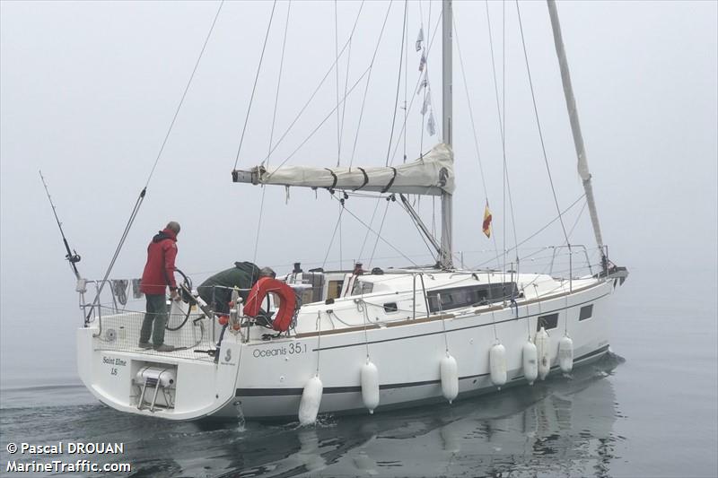 saint elme (Sailing vessel) - IMO , MMSI 227809510, Call Sign FAE7587 under the flag of France