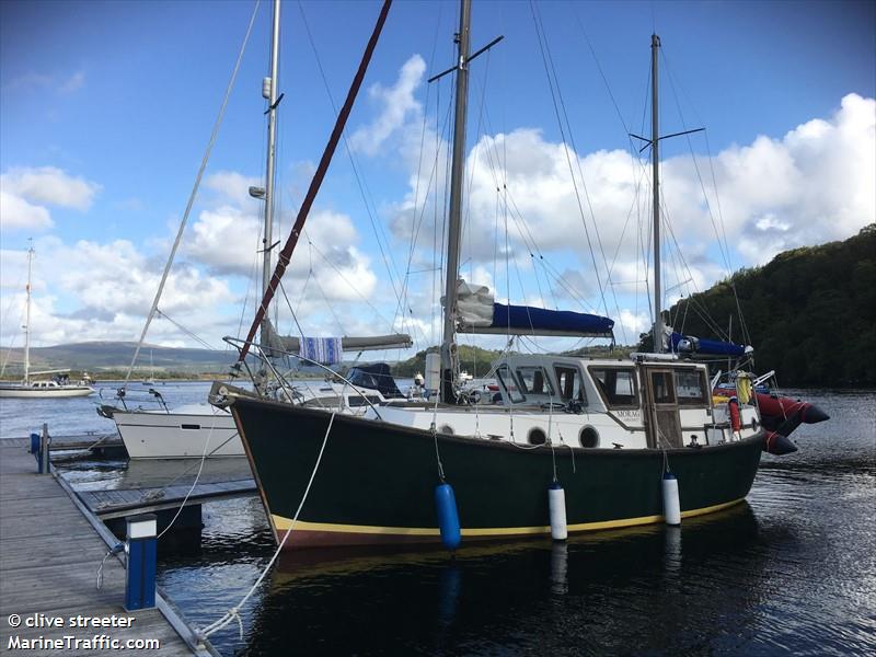 morag (Sailing vessel) - IMO , MMSI 232002881