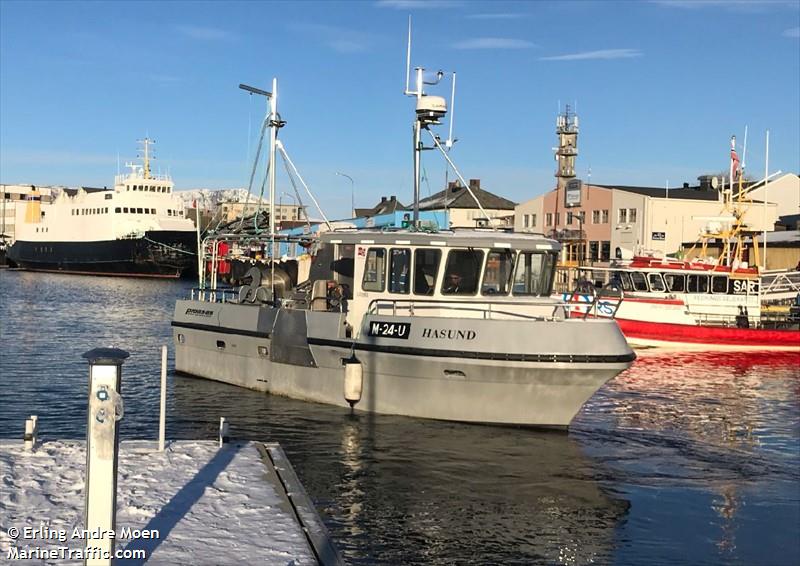 hasund (Fishing vessel) - IMO , MMSI 257017210, Call Sign LG9952 under the flag of Norway