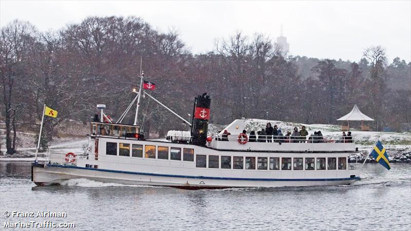 angantyr (Passenger ship) - IMO , MMSI 265609510, Call Sign SDCI under the flag of Sweden