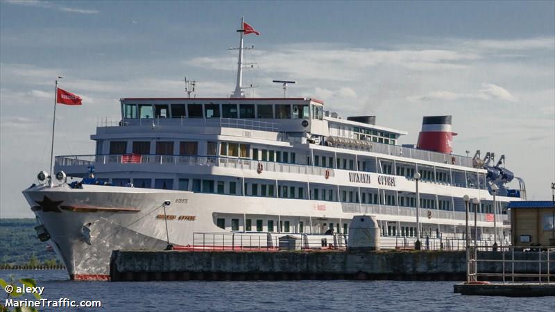 m.frunze (Passenger ship) - IMO , MMSI 273355150 under the flag of Russia