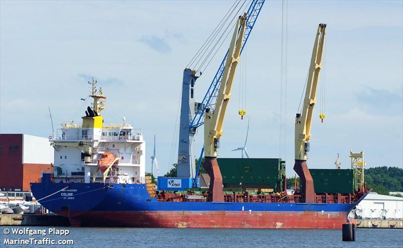 hs busan (Container Ship) - IMO 9365154, MMSI 305678000, Call Sign V2HT7 under the flag of Antigua & Barbuda