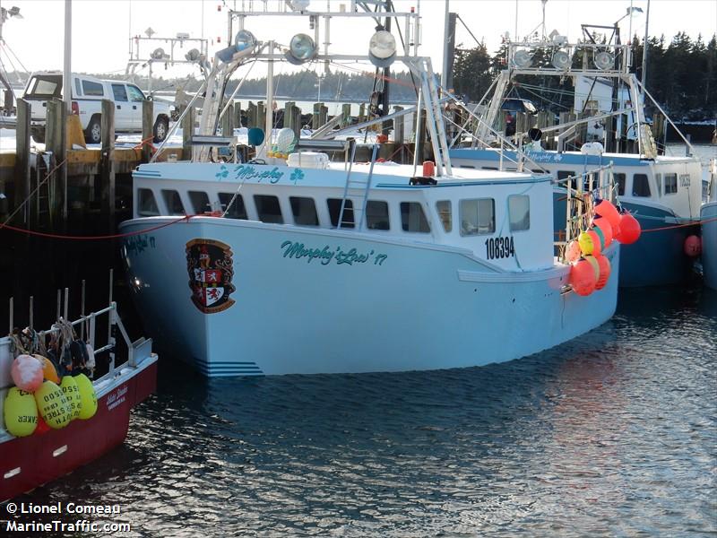 murphys law (Fishing vessel) - IMO , MMSI 316036002 under the flag of Canada