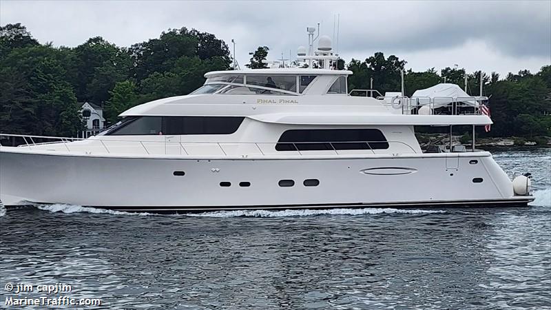 final final (Pleasure craft) - IMO , MMSI 368309230, Call Sign WDN7520 under the flag of United States (USA)