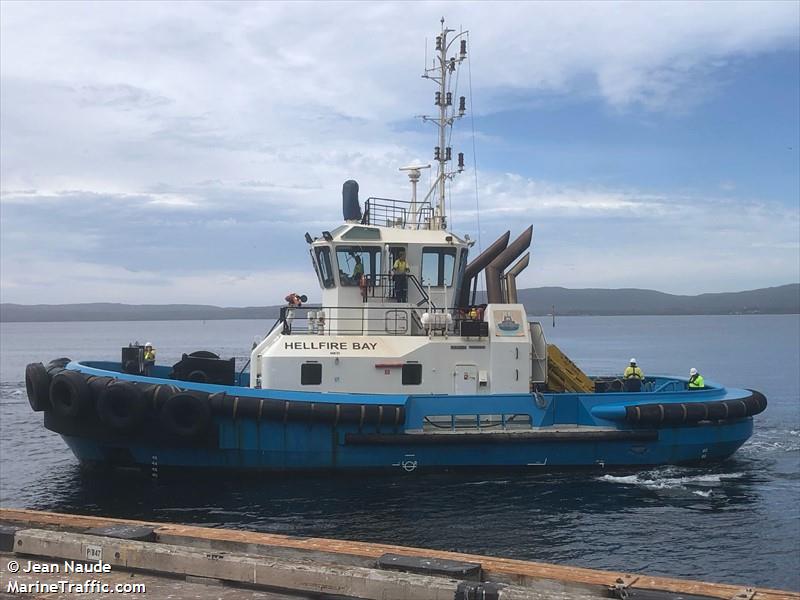 hellfire bay (Tug) - IMO 9647394, MMSI 376933000, Call Sign J8B4881 under the flag of St Vincent & Grenadines