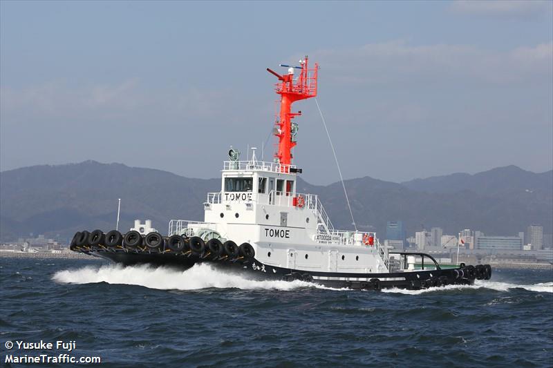 tomoe (Tug) - IMO , MMSI 431016512, Call Sign JD4905 under the flag of Japan
