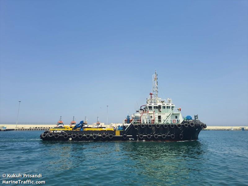 uv alatna (Utility Vessel) - IMO 9776365, MMSI 470556000, Call Sign A6E2179 under the flag of UAE