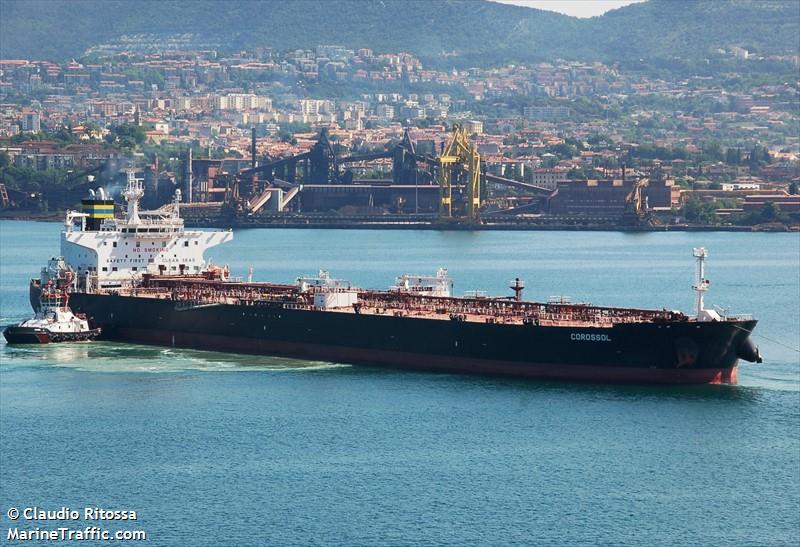 corossol (Crude Oil Tanker) - IMO 9395331, MMSI 636021733, Call Sign 5LFL2 under the flag of Liberia