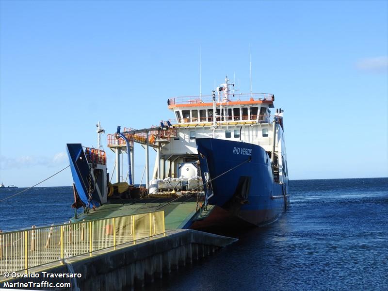 rio verde (Ro-Ro Cargo Ship) - IMO 9929675, MMSI 725003796, Call Sign CA8320 under the flag of Chile